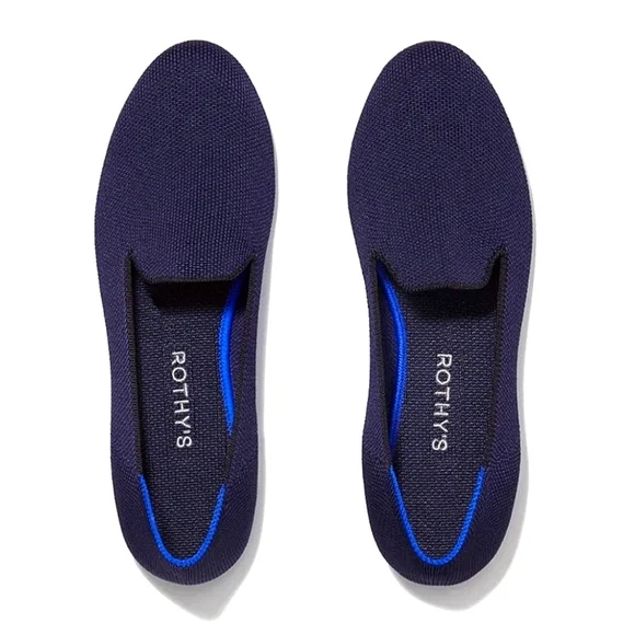 Rothy's Shoes Euc Rothys The Loafer Classic Navy Blue Size